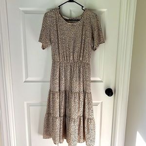 Girls Cheetah Print Dress